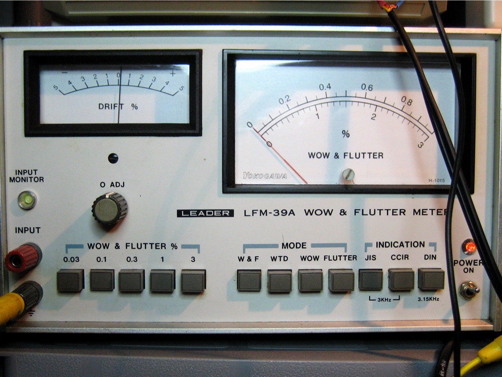 アンプ LFM-39A Wow & Flutter Meter アンプ LFM-39A Wow & Flutter Meter アンプ LFM-39A Wow